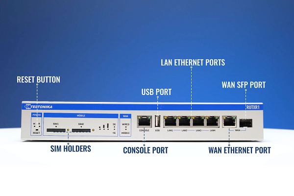 Teltonika RUTXR1 Cat 6 LTE Router